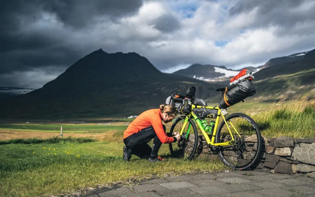 Viajar en bicicleta por Islandia