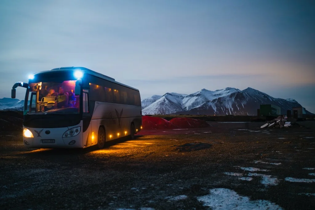 Autobús en Islandia