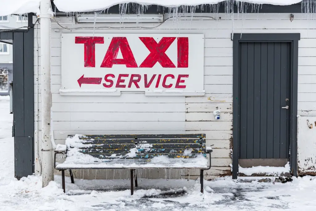 El taxi en Islandia